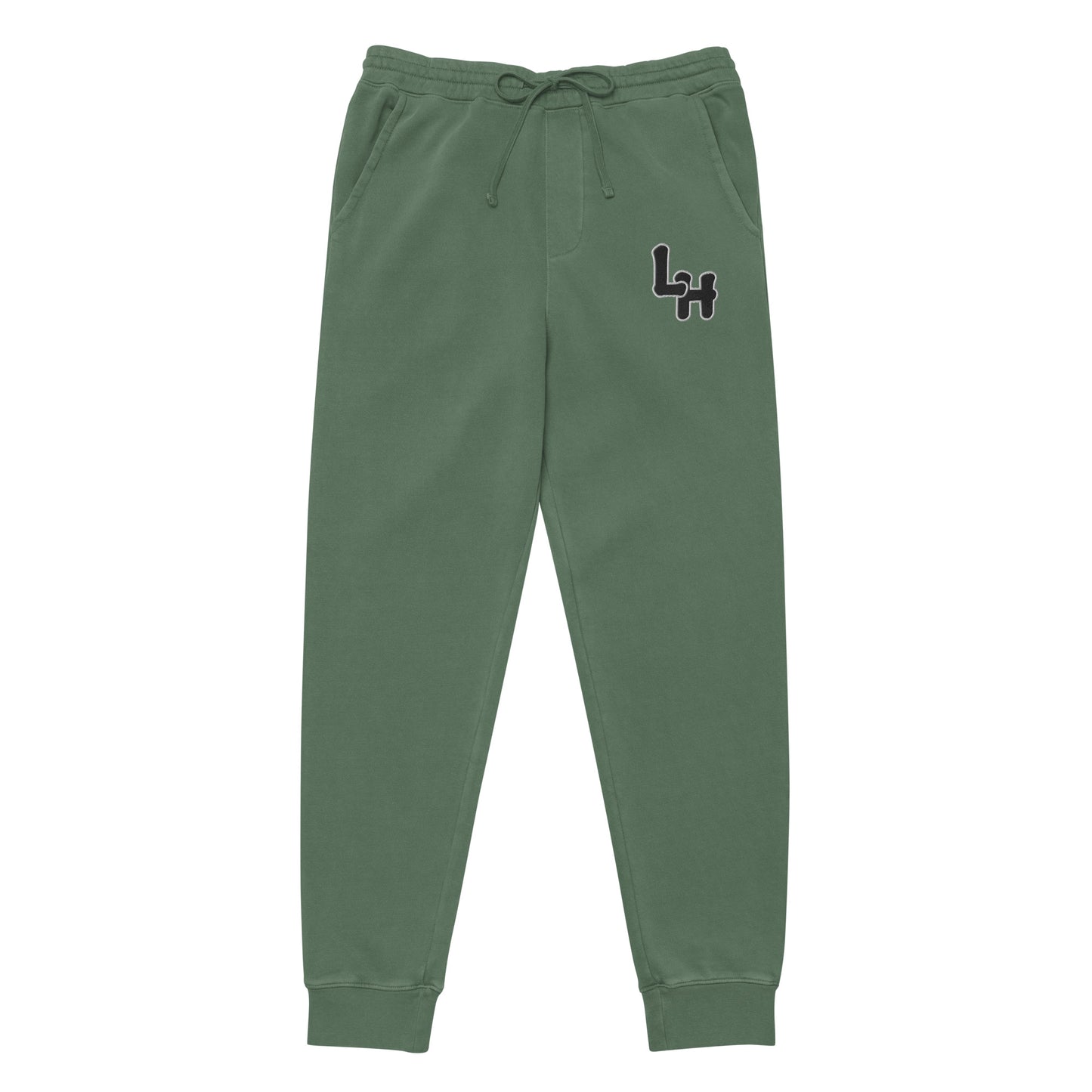 Statement pigment-dyed sweatpants