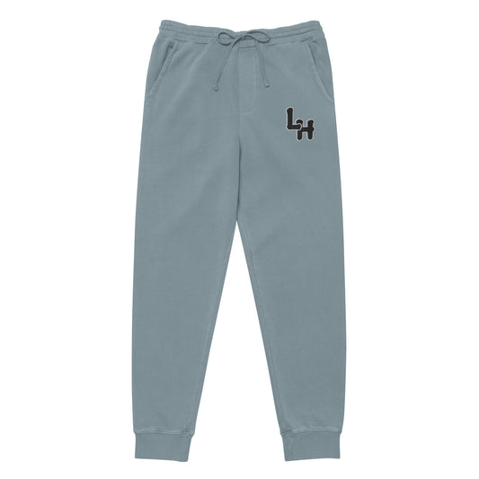 Statement pigment-dyed sweatpants